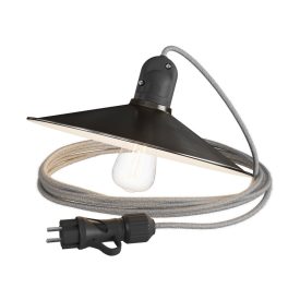   Modular Snake with swing shade, portable outdoor lamp, 5 m textile cable, IP65 waterproof lamp holder and plug