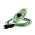 Snake Modulair mini Ellepì with flat lampshade, portable outdoor lamp, IP65 waterproof lamp holder and plug