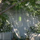 Modulair Snake Pastel, portable outdoor lamp, 5 m textile cable, IP65 waterproof lamp holder and plug