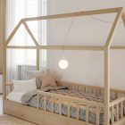 Snake portable lamp with switch on the lamp holder, plug and unbreakable shade Unbreak-a-Ball