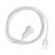  For Snake Twisted lampshade - Plug-in lamp with twisted textile cable and 2-pole connector