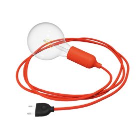 Silicone snake light with switch and plug