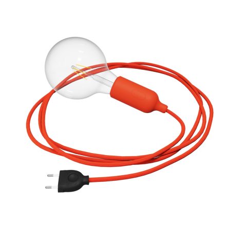 Silicone snake light with switch and plug