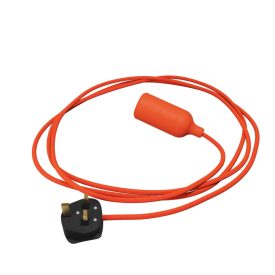 Silicone snake light with switch and plug