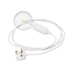 Silicone snake light with switch and plug