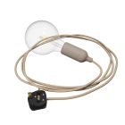 Silicone snake light with switch and plug