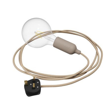 Silicone snake light with switch and plug