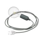 Silicone snake light with switch and plug