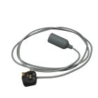 Silicone snake light with switch and plug