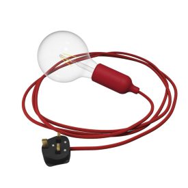 Silicone snake light with switch and plug