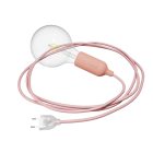 Silicone snake light with switch and plug