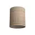  CYLINDRICAL FABRIC LAMP SHADE WITH E27 BASE - 100% MADE IN ITALY NATURAL RAFFIA