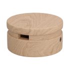 Wooden cover for string lights cable and Filé system. Made in Italy.