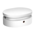 Oval wooden cover with 2 side openings for the string light cable and the Filé system. Made in Italy