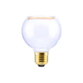    LED Globe G80 Clear Light Bulb Floating Collection 4W 240Lm 2200K dimmable