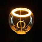  LED Globe G80 Clear Light Bulb Floating Collection 4W 240Lm 2200K dimmable