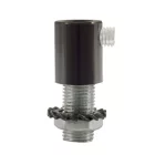 Cylindrical metal cable tie with rod, nut and washer - 2 pieces
