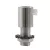 Cylindrical metal cable tie with rod, nut and washer - 2 pieces
