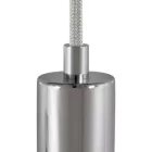 Cylindrical metal cable tie with rod, nut and washer - 2 pieces