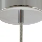 Cylindrical metal cable tie with rod, nut and washer - 2 pieces