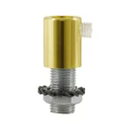 Cylindrical metal cable tie with rod, nut and washer - 2 pieces