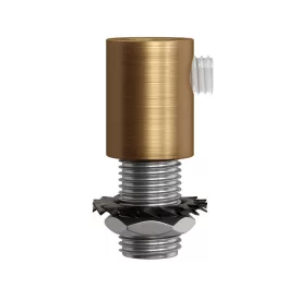   Cylindrical metal cable tie with rod, nut and washer - 2 pieces