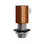 Cylindrical metal cable tie with rod, nut and washer - 2 pieces