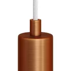 Cylindrical metal cable tie with rod, nut and washer - 2 pieces