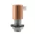 Cylindrical metal cable tie with rod, nut and washer - 2 pieces