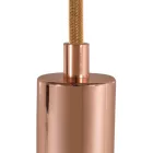 Cylindrical metal cable tie with rod, nut and washer - 2 pieces