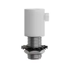 Cylindrical metal cable tie with rod, nut and washer - 2 pieces