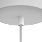 Cylindrical metal cable tie with rod, nut and washer - 2 pieces