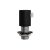  Side screw metal cable strain relief with threaded shaft, nut, and washer SERM1VN black