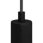 Cylindrical metal cable tie with rod, nut and washer - 2 pieces