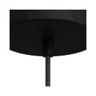  Side screw metal cable strain relief with threaded shank, nut and washer SERM1VN black