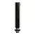 Cylindrical metal cable clamp, length 7 cm, with rod, nut and washer