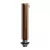 Cylindrical metal cable clamp, length 7 cm, with rod, nut and washer