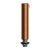  Cylindrical metal cable clamp, length 7 cm, complete with rod, nut and washer