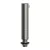 Cylindrical metal cable clamp, length 7 cm, with rod, nut and washer