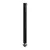 Cylindrical metal cable clamp, length 15 cm, with rod, nut and washer