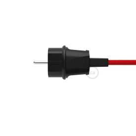 Black French-German plug for Lumet light string