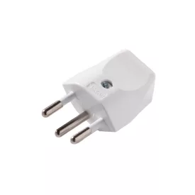 Swiss 2-pole plug with grounding 10A