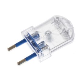 Two-pole plug 10 A (small) - IMQ - Made in Italy