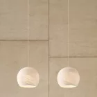 Light pendant lamp 675 mm rectangular XXL Rose-One with fabric cable and Dome XS lampshade