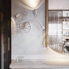 Wall and ceiling Mini SPOTLIGHT lamp GU1d0 Flex 60