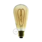 Flex 60 wall or ceiling lamp, flexible, provides diffused light with LED ST64 bulb