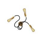 Flex 60 wall or ceiling lamp, flexible, provides diffused light with LED ST64 bulb