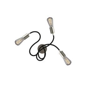   Flex 60 wall or ceiling lamp, flexible, provides diffused light with LED ST64 bulb