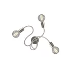 Flex 60 wall or ceiling mounted flexible lamp, provides diffused light with LED G95 bulb