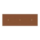 3-light pendant lamp with 675 mm rectangular XXL Rose-One, fabric cable and metal surfaces